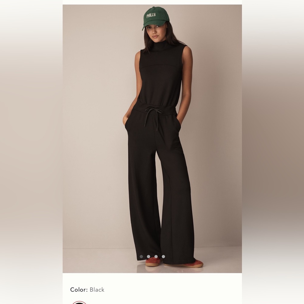 Anthropologie Grey State Ayda Jumpsuit